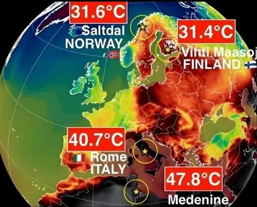 Zašto je Evropa tako vruća?