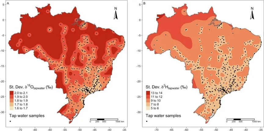 Brazil Tap Water Samples Brazil Tap Water Samples